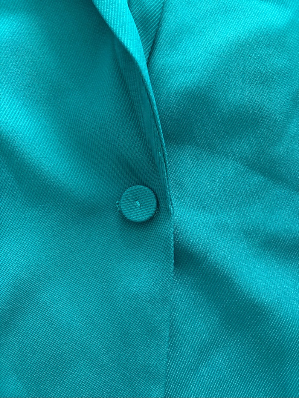Y.A.S Oversized Turquoise Women's Blazer Longline Tailored Suit Jacket Size XL - Picture 5 of 12